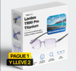 GAFAS INTELIGENTES TR90 TITANIUM PRO + ESTUCHE DE REGALO – PAGUE 1 Y LLEVE 2 SOLO HOY!